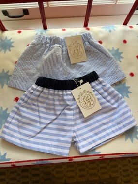 The Beaufort Bonnet Company Boys Shorts (Pair) Size 0/6M